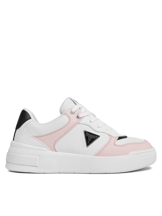Sneakers Guess Clarkz2 FLPCLK ELE12 Alb