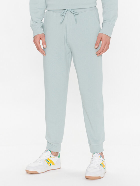 United Colors Of Benetton Pantaloni trening 3J68UF00K Verde Regular Fit
