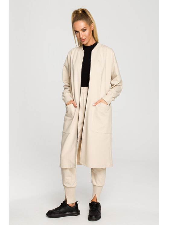 Made of Emotion Made of Emotion Felpa M694 Beige
