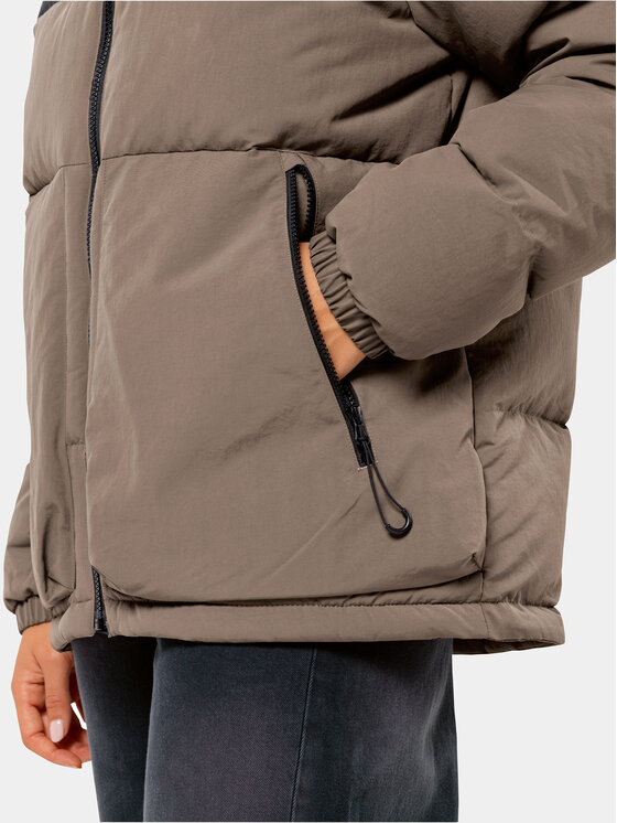 Jack Wolfskin Jack Wolfskin Μπουφάν πουπουλένιο Dellbrueck Jkt 1207561 Καφέ Regular Fit