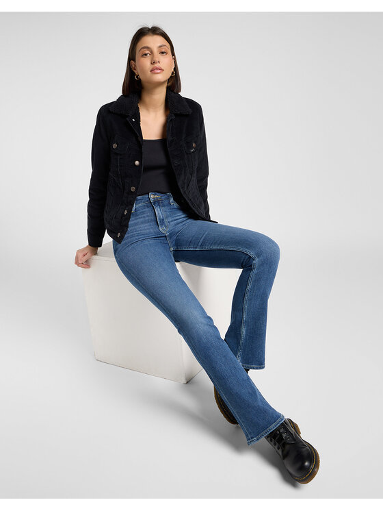 Lee Lee Jeansy BREESE BOOTCUT Niebieski Slim Fit