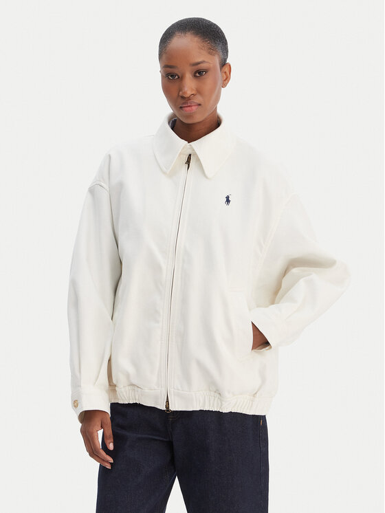 Polo Ralph Lauren Geacă 211A96311001 Écru Oversize