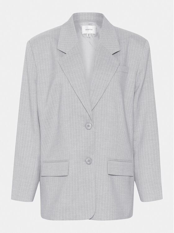 Gestuz Gestuz Giacca da abito Paula 10908678 Grigio Relaxed Fit