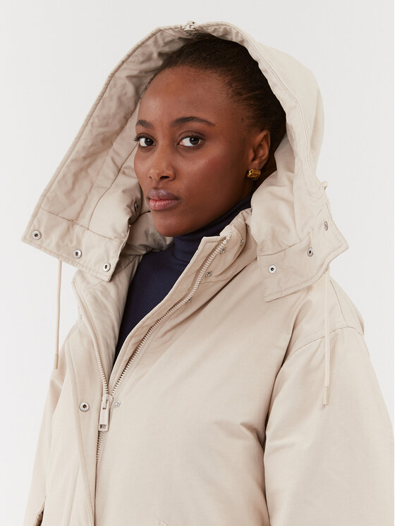 Guess Guess Zimní kabát Rolanda W3BL77 WFVW0 Béžová Regular Fit