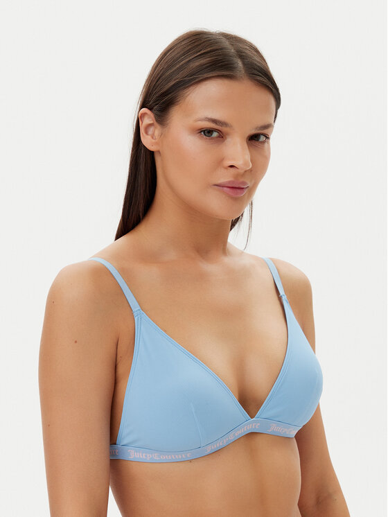 Juicy Couture Juicy Couture Biustonosz bezfiszbinowy JCTTH125958 Niebieski
