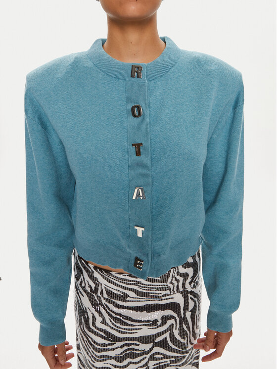 ROTATE ROTATE Cardigan Magtu 112545332 Blu Regular Fit