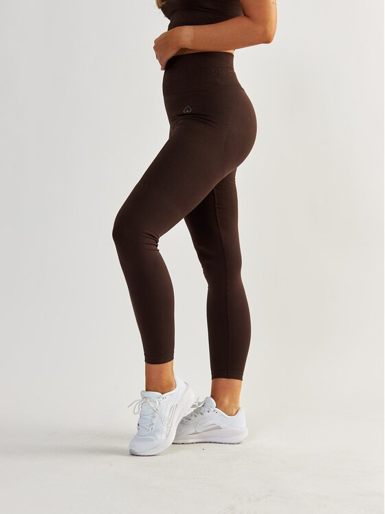 BeShaped BeShaped Legíny Modelujące Body Boost Hnedá Shaping Fit
