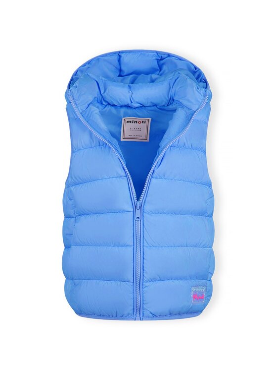 minoti minoti Kamizelka 18gilet5 Niebieski Regular Fit