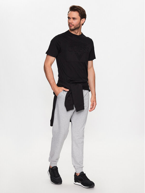 Guess Guess Joggery U3YB00 KBS91 Szary Regular Fit