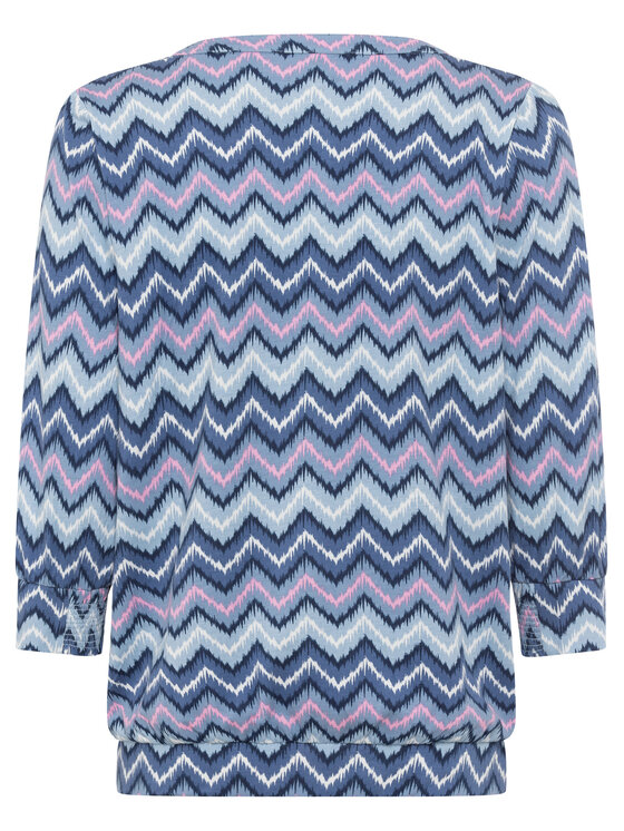 Olsen Olsen Blúz 11105043 Kék Regular Fit