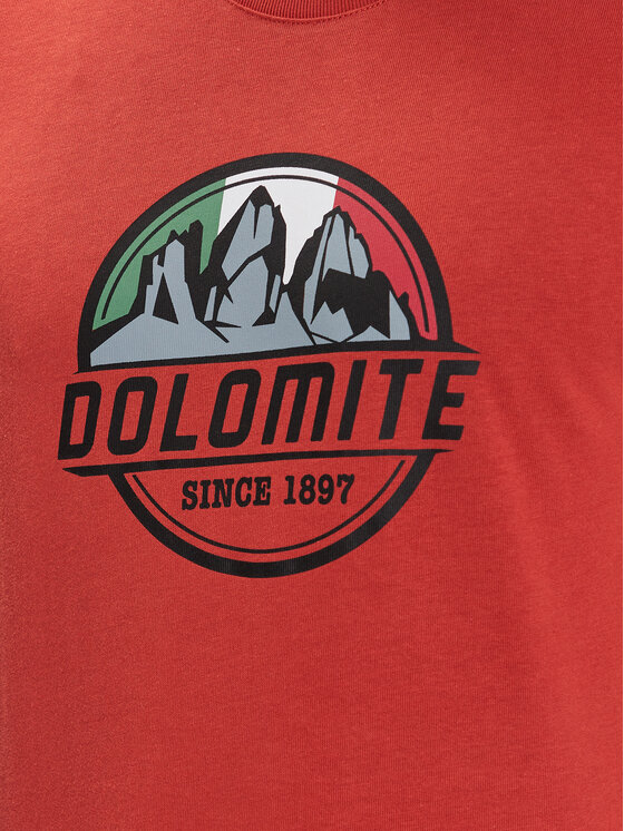 Dolomite Dolomite T-Shirt 296160-1408 Oranžová Regular Fit