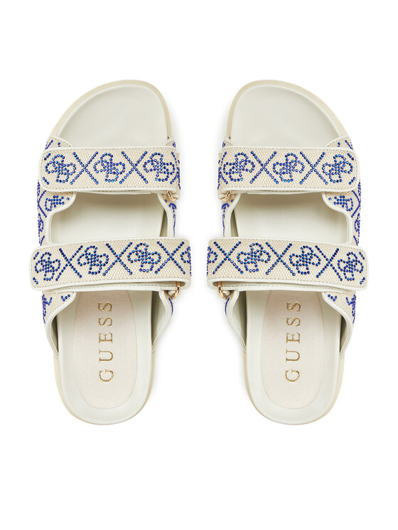Guess Guess Şlapi FLJFDZ FAB19 Écru