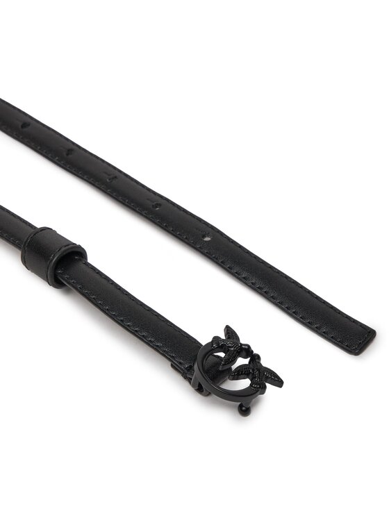 PINKO Pinko Dámsky opasok Love Berry H1 Belt. PE 24 PLT01 102148 A1K2 Čierna
