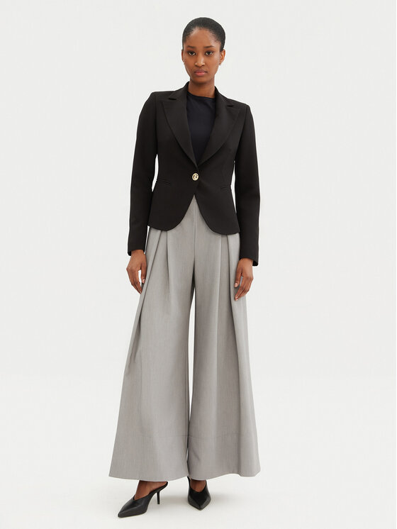 Rinascimento Rinascimento Sacou CFC0122735003 Negru Regular Fit