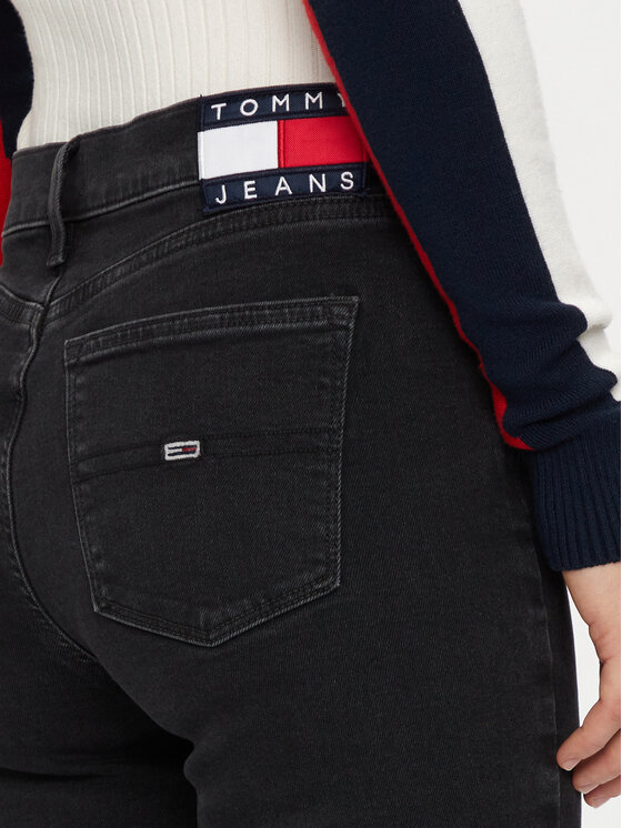 Tommy Jeans Tommy Jeans Traperice Nora DW0DW19543 Crna Skinny Fit