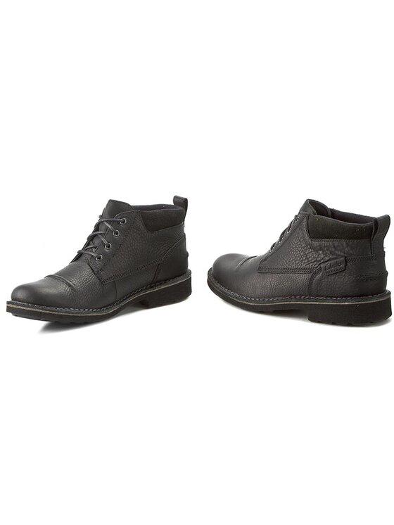 Clarks Polacchine Lawes Top 261200127 Nero Modivo