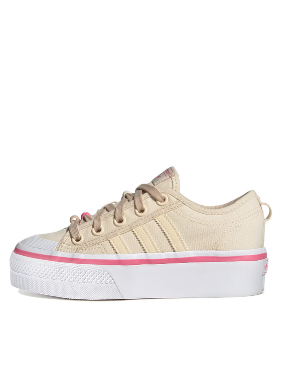 adidas adidas Tossud Nizza Platform Shoes Kids IF5140 Beež