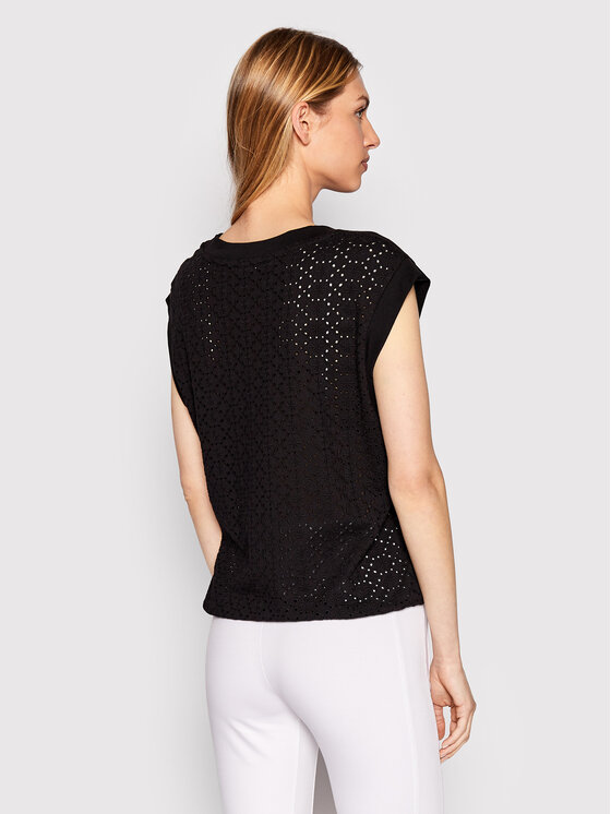 Blusa Bridgette W2GP28 JA900 Nero Relaxed Fit