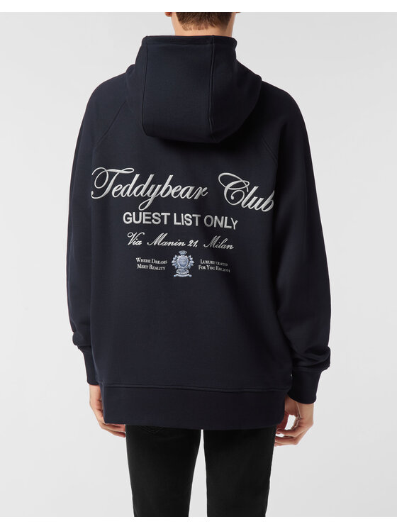 PHILIPP PLEIN PHILIPP PLEIN Mikina 26925 Tmavomodrá Regular Fit