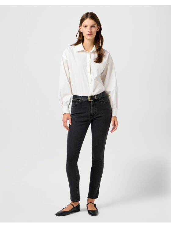 Wrangler Wrangler Jeans SIENNA 112362640 Nero Slim Fit