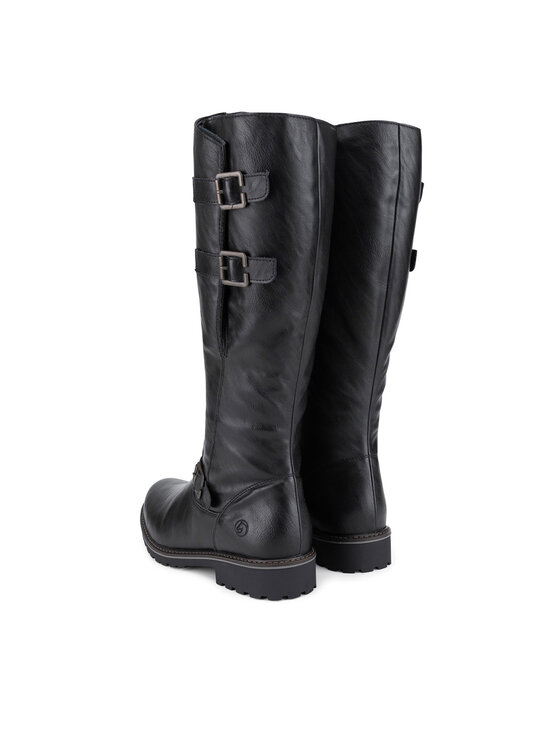 Remonte Remonte Kozačky R6590-01 Černá