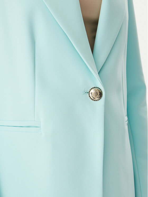 Maryley Maryley Bleizers 26EB187/43AC Tirkīzs Regular Fit