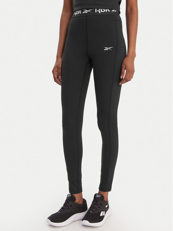 Reebok Reebok Colanți RK25606CCW Negru Slim Fit