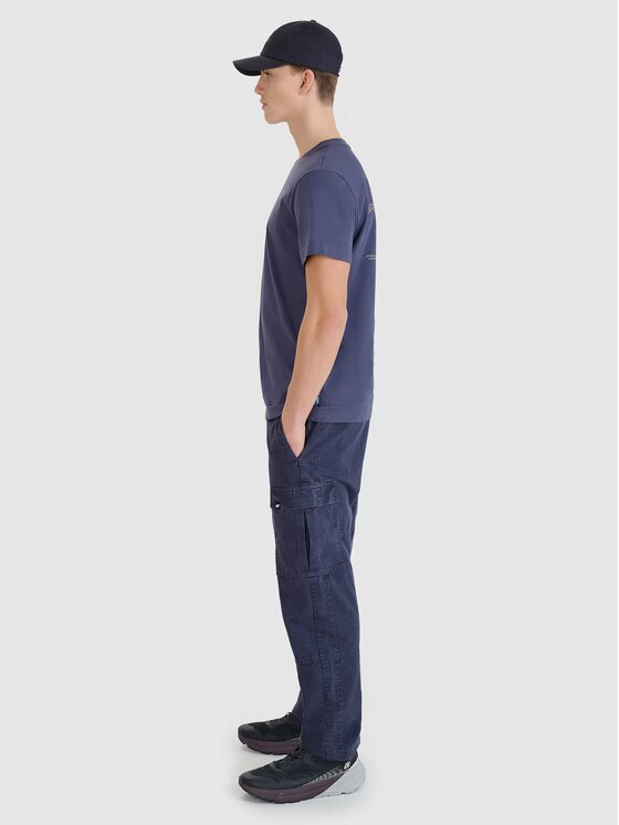 4F 4F Pantaloni di tessuto 4FRSS25TTROM1459-22S Nero Regular Fit