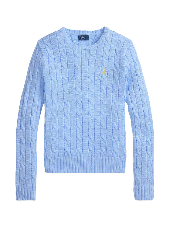 Polo Ralph Lauren Polo Ralph Lauren Megztinis 211971869512 Šviesiai mėlyna Slim Fit