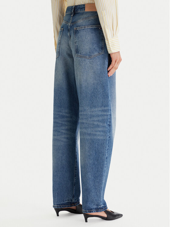 Tommy Hilfiger Tommy Hilfiger Τζιν WW0WW48535 Μπλε Barrel Fit