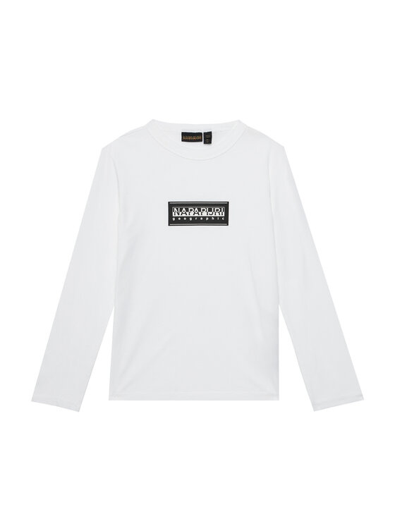 Napapijri Napapijri Bluse S-Chamois NP0A4HYK M Weiß Regular Fit