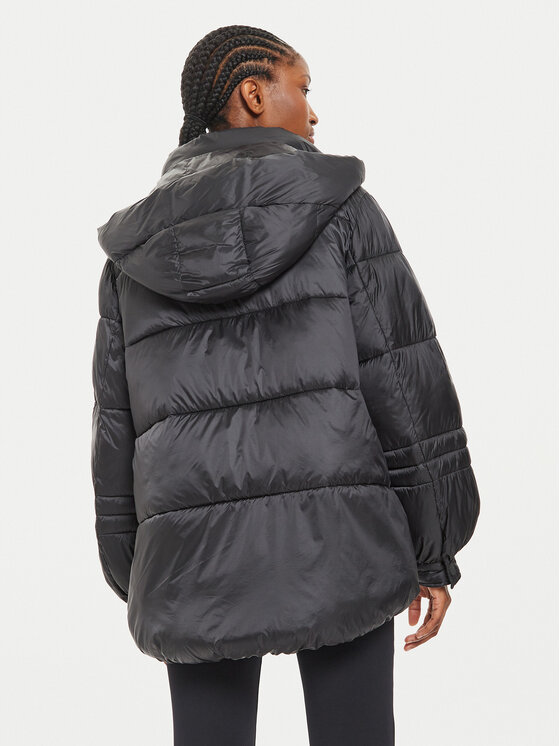 TWINSET Žieminė striukė 242TP2300 Juoda Loose Fit | Modivo.lt