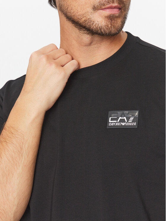 EA7 Emporio Armani EA7 Emporio Armani Tričko 6RPT01 PJNVZ 1200 Čierna Regular Fit