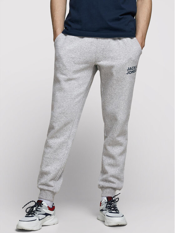 Jack & Jones Jack & Jones Παντελόνι φόρμας Gordon Newsoft 12178421 Γκρι Regular Fit