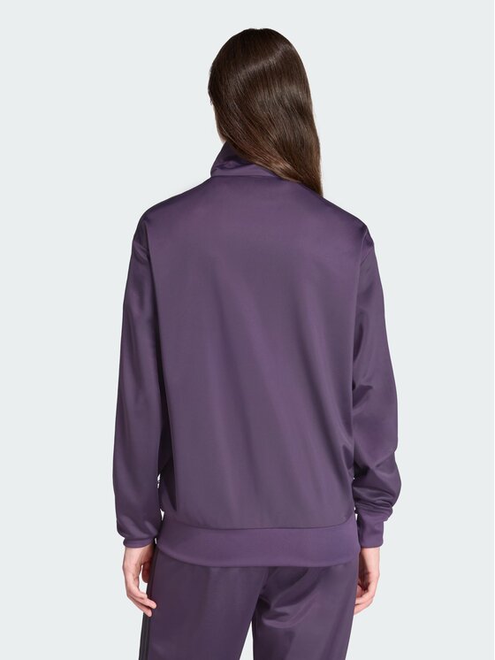 adidas adidas Bluza Adicolor Classic Firebird Loose Fioletowy Loose Fit