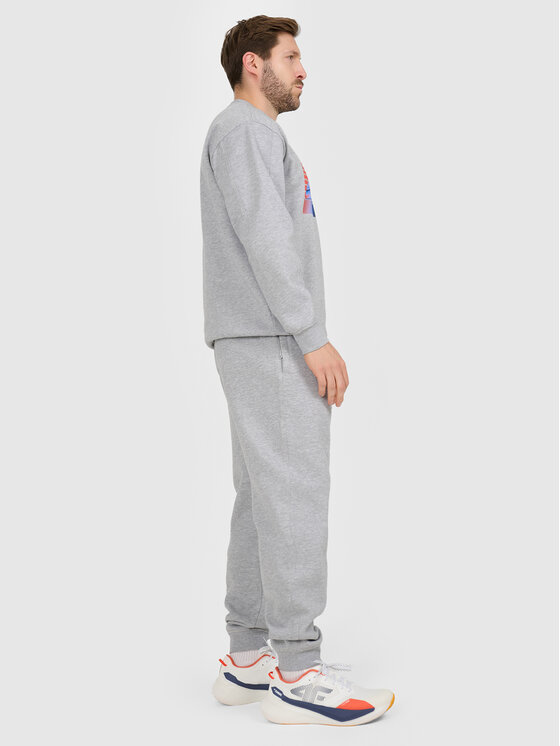 4F 4F Spodnie dresowe WINTER CODE Szary jasny Regular Fit