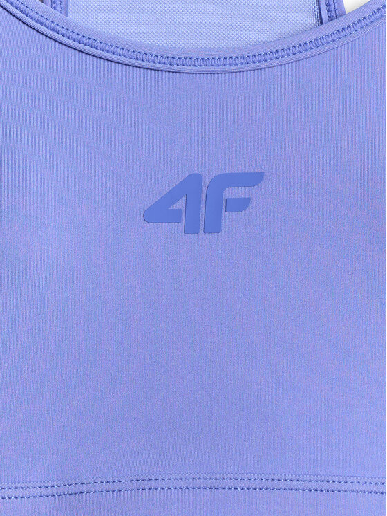4F 4F Biustonosz sportowy BASIC+ Niebieski