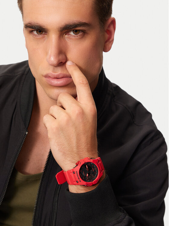 G-Shock G-Shock Часовник GA-B001-4AER Червен