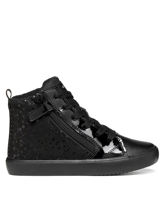 Geox Geox Сникърси J Gisli Girl J664ND 0AU02 C9999 D Черен