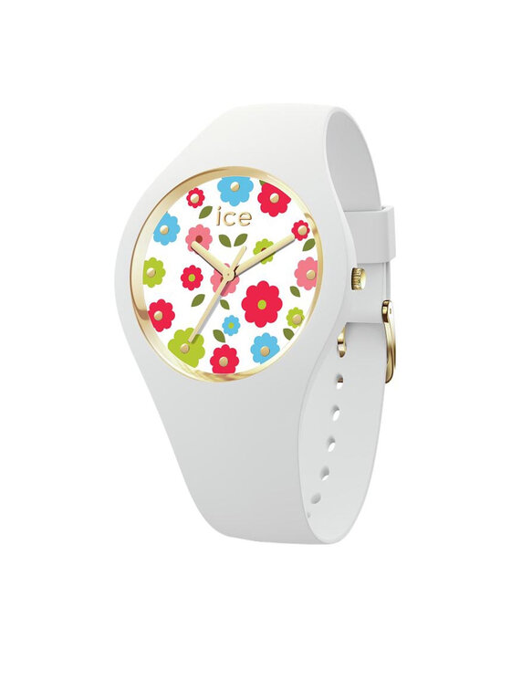 Ice-Watch Ice-Watch Hodinky Ice Flower Power 017582 Bílá