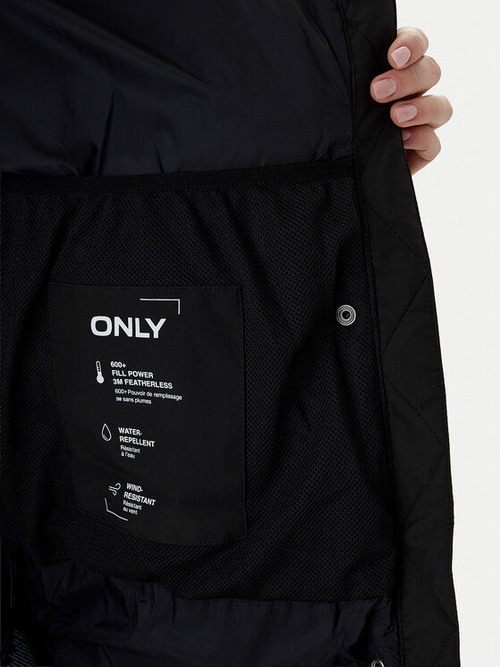 ONLY ONLY Зимова куртка Harper 15352036 Чорний Regular Fit