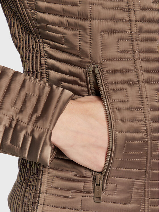 Guess Guess Kurtka przejściowa Marine W2BL31 WEWF0 Khaki Regular Fit