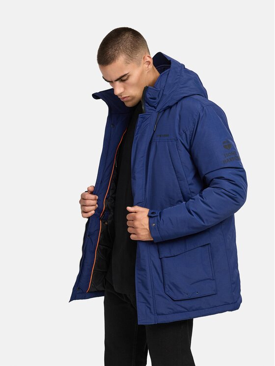 Stone Harbour Stone Harbour Kurtka zimowa Wadiim Niebieski Regular Fit