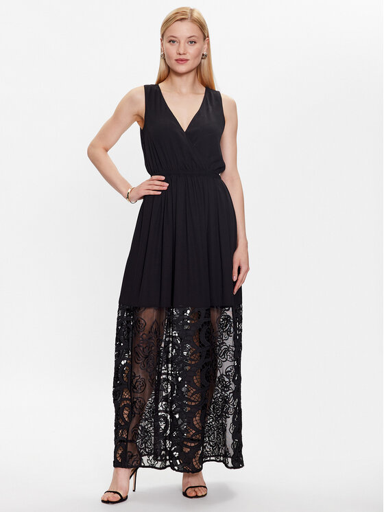 Liu Jo Liu Jo Cocktail obleka WA3464 J6629 Črna Regular Fit