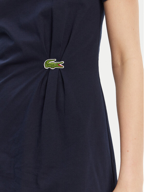 Lacoste Lacoste Ikdienas kleita EF0583 Tumši zils Regular Fit