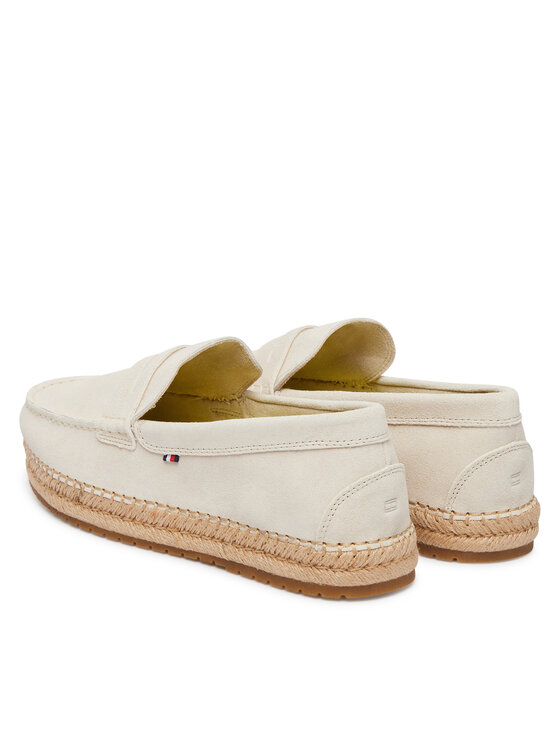 Tommy Hilfiger Tommy Hilfiger Еспадрили Flexible Hilfiger Sde Espadrille FM0FM05794 Екрю