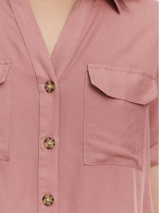 Vero Moda Vero Moda Camicia Bumpy 10310139 Rosa Regular Fit