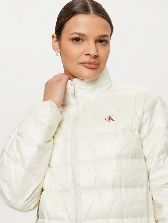 Calvin Klein Jeans Calvin Klein Jeans Pernata jakna J20J224698 Écru Regular Fit