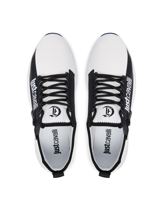 Just Cavalli Just Cavalli Sneakersy 80QA3SA2 ZSE70 Bílá