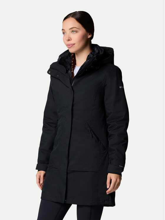 Columbia Columbia Kurtka outdoor Pulaski™ II 3-in-1 2113971 Czarny Regular Fit